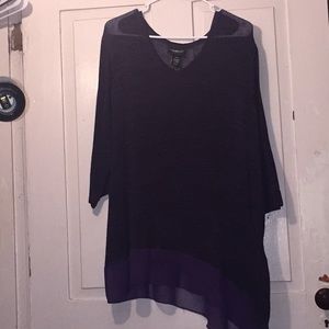 Lane Bryant Tops - Purple sheer top Lane Bryant Tops - Purple sheer top